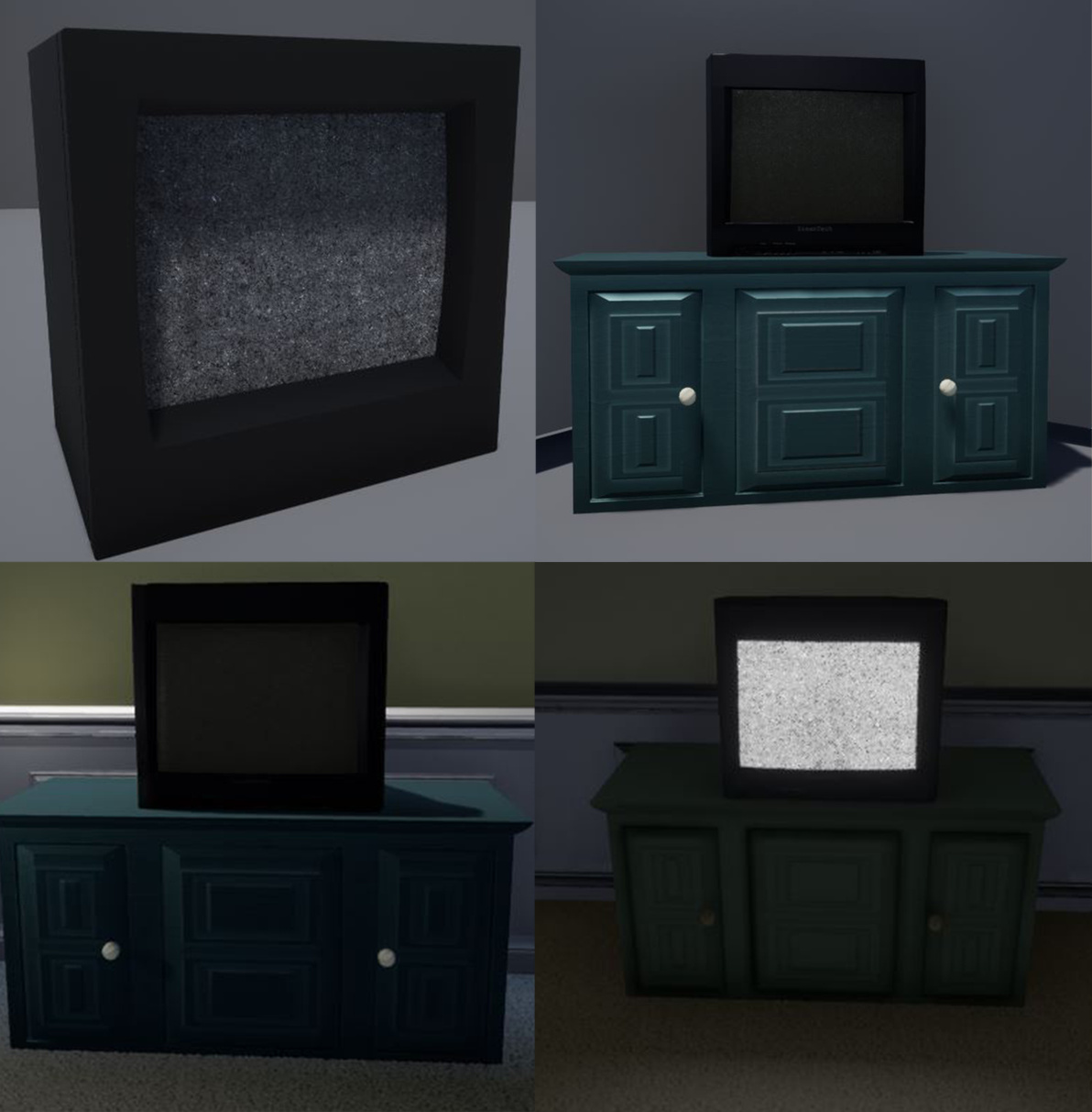 TV Static made in UE4 - Looking for critique - Shaders - Tech-Artists.Org