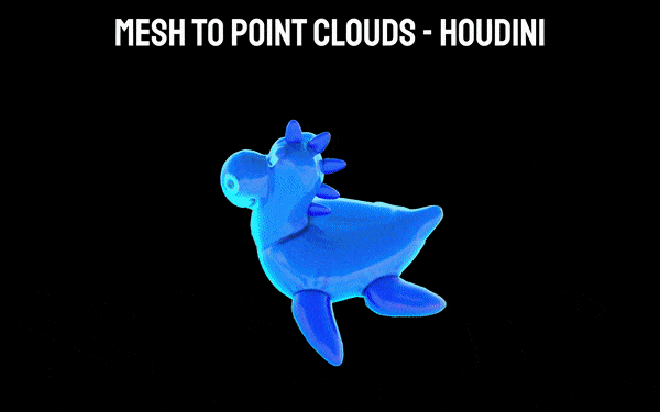 A shelf tool for Houdini that converts mesh into point clouds - python ...